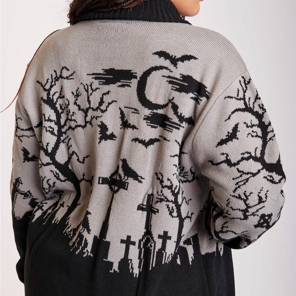 Midnight Hour Cemetery Cardigan